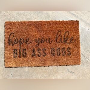 Used doormat